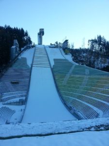 Skisprungschanze in Innsbruck